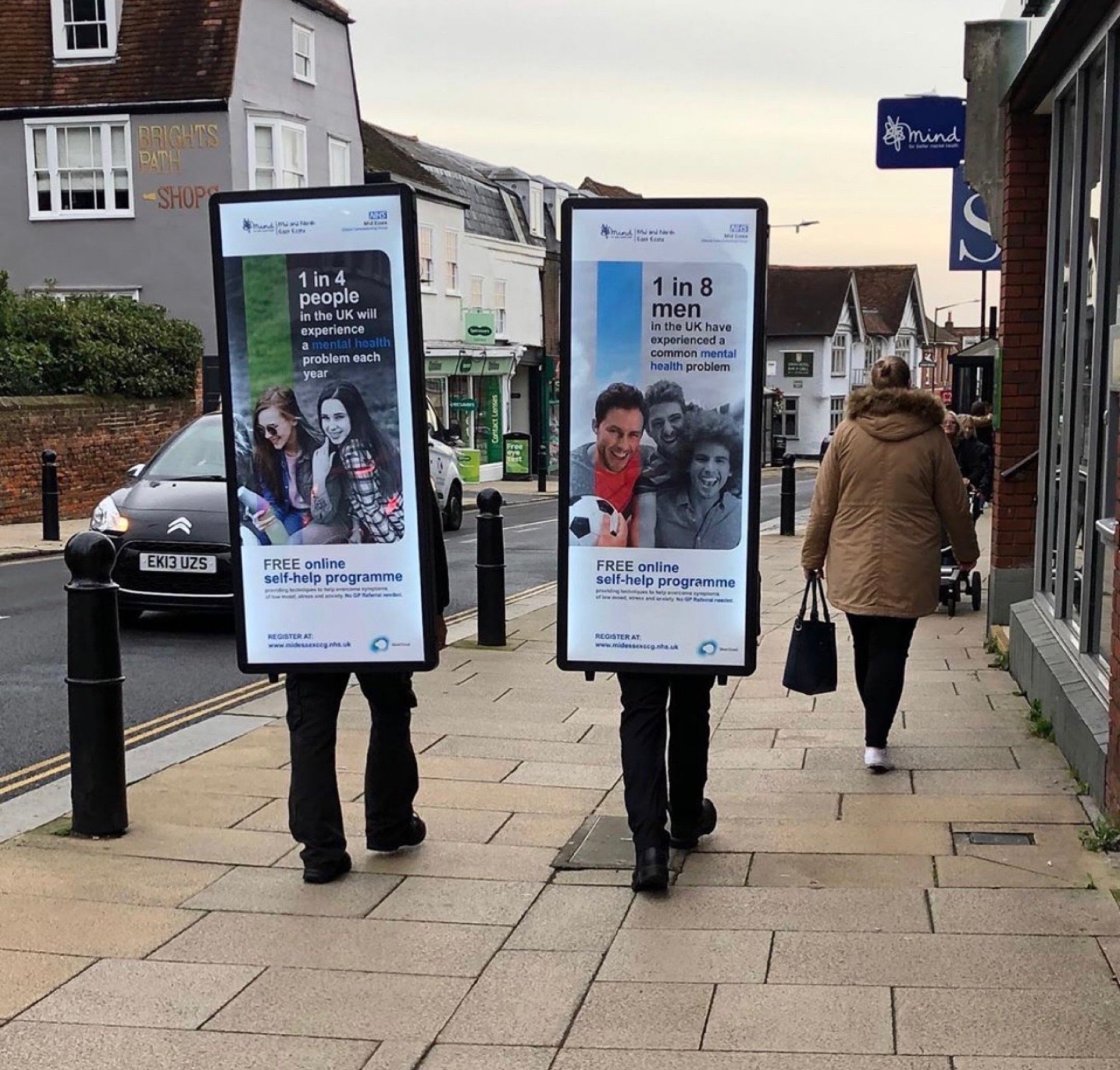 Maldon Ad Walkers